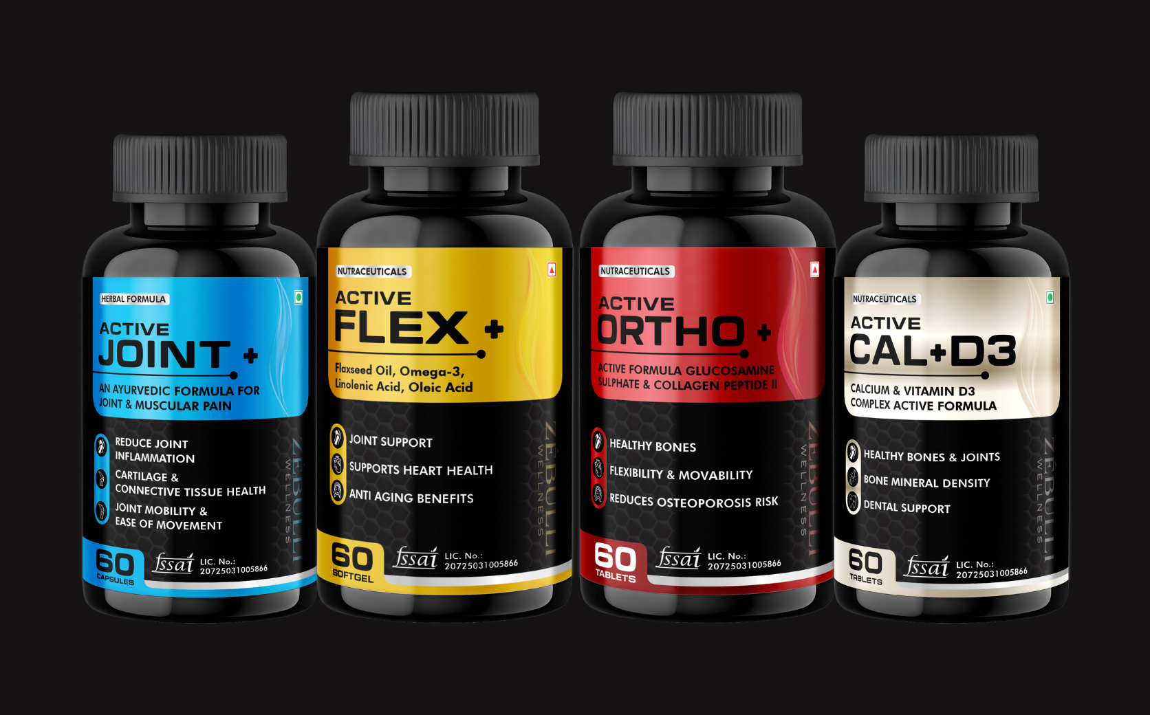 Complete 4-in-1 Joint and Bone Care Combo